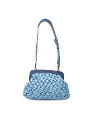 Marella Torebka Banda 2513511067200 Błękitny. Niebieskie torebki klasyczne damskie Marella, z syntetyku, bez dodatków. Za 499.99 zł.