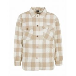 Damska kurtka narciarska Protest PRTOHTA. Brązowe kurtki damskie Protest, na zimę, bez wzorów, z polaru, bez kaptura. Za 457.35 zł.