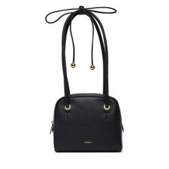 Torebka Furla. Czarne torebki klasyczne damskie Furla, bez dodatków. Za 1,439.00 zł.