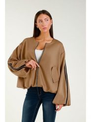 Tamba Kurtka w kolorze jasnobrązowym rozmiar: 36/38. Brązowe kurtki damskie Tamba, bez wzorów, bez kaptura. Za 180.49 zł.