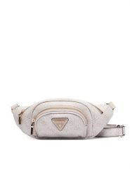 Guess Nerka Latona Travel TWHB92 11080 Kremowy. Białe nerki i saszetki damskie Guess, z aplikacjami, ze skóry. Za 544.99 zł.