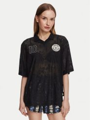 Adidas T-Shirt Farm Rio KR0238 Czarny Loose Fit. Czarne t-shirty damskie Adidas, m, bez wzorów, z syntetyku, bez kołnierzyka. Za 349.99 zł.