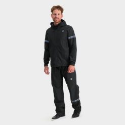 Original Rain Suit Essential Black. Czarne kombinezony damskie AGU, m, bez wzorów, z materiału, bez kołnierzyka, bez ramiączek. Za 495.50 zł.