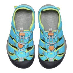 Sandały juniorskie KEEN Newport Boundless. Niebieskie sandały damskie Keen, bez wzorów, bez obcasa, bez zapięcia. Za 134.19 zł.