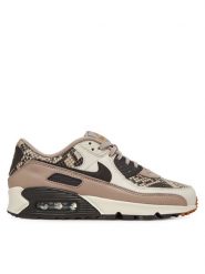 Nike Sneakersy Air Max 90 Se HF1212 Brązowy. Brązowe obuwie sportowe damskie Nike, ze skóry, bez zapięcia. Za 609.99 zł.