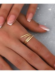 Lodie Silver Srebrny pierścionek rozmiar: onesize. Szare pierścionki damskie Lodie Silver, srebrne. Za 96.60 zł.