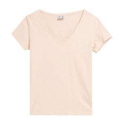 Koszulka Damska 4F. Brązowe koszulki sportowe damskie 4F, bez wzorów, bez ramiączek. Za 60.99 zł.