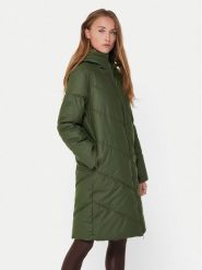 JDY Płaszcz zimowy 15217556 Zielony Regular Fit. Zielone kurtki damskie JDY, na zimę, xl, bez wzorów, z syntetyku, bez kaptura. Za 279.99 zł.