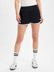 Adidas Originals Spodenki - 3S Sprinter Kobiety Sztuczne włókno czarny|biały, XS. Białe spodenki sportowe damskie Adidas Originals, na lato, s, bez wzorów, z włókna. Za 139.95 zł.