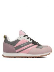 Pepe Jeans Sneakersy PGS30582 Szary. Szare buty sportowe dziewczęce Pepe Jeans, z jeansu, bez zapięcia. Za 249.99 zł.
