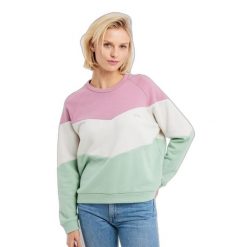 Bluza damska Protest NXGSANCY sweatshirt. Białe bluzy damskie Protest, s, bez wzorów, z dresówki, bez kaptura. Za 289.99 zł.