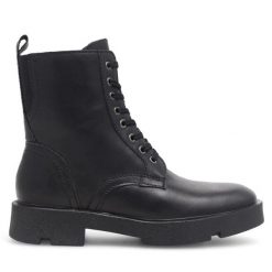 Trapery Lasocki. Czarne trapery damskie Lasocki, bez zapięcia. Za 195.99 zł.