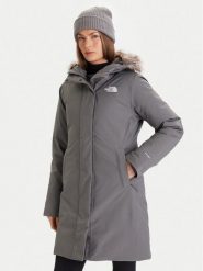 The North Face Parka Arctic NF0A84J2 Szary Regular Fit. Szare parki damskie The North Face, m, z syntetyku, bez kaptura. Za 1,899.00 zł.