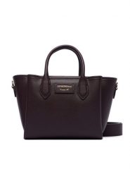Emporio Armani Torebka EW002328 AF17799 Bordowy. Czerwone torebki klasyczne damskie Emporio Armani, ze skóry, bez dodatków. Za 1,464.00 zł.