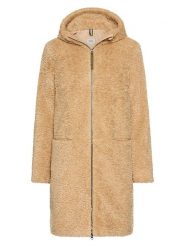 Camel Active Płaszcz pluszowy w kolorze beżowym rozmiar: 42. Brązowe płaszcze damskie Camel Active, bez wzorów, bez kaptura. Za 367.22 zł.