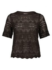 JDY Sweter w kolorze brązowym rozmiar: S. Brązowe swetry klasyczne damskie JDY, s, bez kołnierzyka. Za 59.95 zł.