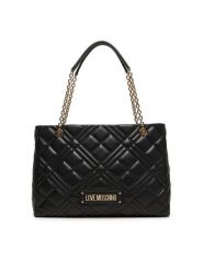LOVE MOSCHINO Torebka JC4145PP1OLA0000 Czarny. Czarne torebki klasyczne damskie Love Moschino, ze skóry, bez dodatków. Za 979.99 zł.