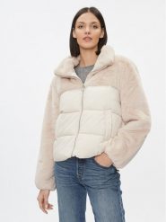 ONLY Kurtka zimowa 15292945 Beżowy Regular Fit. Brązowe kurtki damskie Only, na zimę, m, bez wzorów, z syntetyku, bez kaptura. Za 299.99 zł.