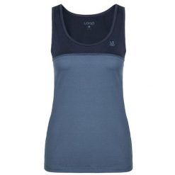 Damski podkoszulek Loap Mery Blue. Niebieskie koszule nocne i halki ZSPORT, bez wzorów, bez ramiączek. Za 151.99 zł.
