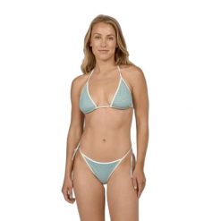 Damski top do kostiumu kąpielowego Salty Crew Aurora Tri. Czerwone bikini SALTY CREW, bez wzorów. Za 273.50 zł.