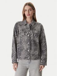 Vero Moda Kurtka jeansowa Tessa 10329961 Beżowy Oversize. Brązowe kurtki damskie Vero Moda, xs, bez wzorów, z bawełny, bez kaptura. Za 229.99 zł.