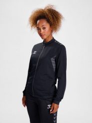 Damska bluza dresowa Hummel Authentic Pl. Niebieskie bluzy damskie Hummel, xs, bez wzorów, z dresówki, bez kaptura. Za 212.95 zł.