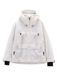 CMP Kurtka narciarska w kolorze białym rozmiar: L. Białe kurtki sportowe damskie CMP, l, bez wzorów, bez kaptura. Za 522.14 zł.