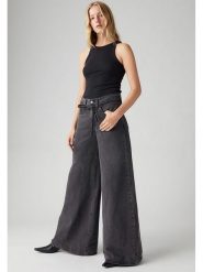 Levi's Dżinsy - Comfort fit - w kolorze antracytowym rozmiar: W25/L28. Czarne jeansy damskie Levi's, z podwyższonym stanem. Za 219.08 zł.