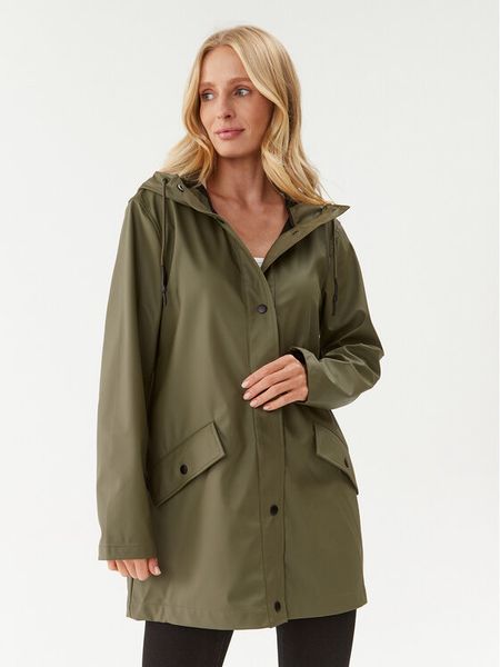 ONLY Kurtka przeciwdeszczowa 15261734 Zielony Regular Fit. Zielone kurtki damskie Only, xs, bez wzorów, z syntetyku, bez kaptura. Za 129.99 zł.