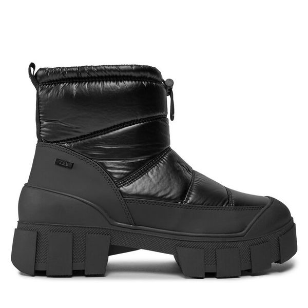 Botki Caprice. Czarne botki damskie Caprice, bez obcasa, na płaskiej podeszwie, bez zapięcia. Za 309.99 zł.