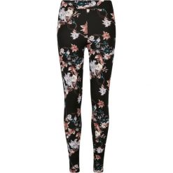 Damskie Miękkie Legginsy W Kwiaty. Czarne legginsy damskie Urban Classics, l, bez wzorów. Za 75.99 zł.