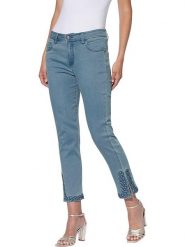 Heine Dżinsy - Slim fit - w kolorze błękitnym rozmiar: 40. Niebieskie jeansy damskie Heine. Za 118.28 zł.