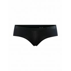 Figi damskie Craft Core Dry Hipster. Czarne figi Craft, bez wzorów, z materiału. Za 88.00 zł.