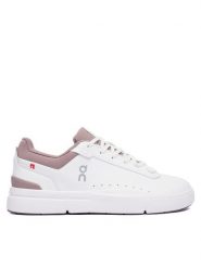 On Sneakersy The Roger Advantage 3WF30390990 Biały. Białe obuwie sportowe damskie On, ze skóry, bez zapięcia. Za 719.99 zł.