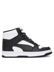 Puma Sneakersy Rebound Slam Mid Jr 408800 Biały. Białe buty sportowe chłopięce Puma, ze skóry, bez zapięcia. Za 269.99 zł.