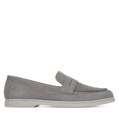 Mokasyny Lasocki. Szare mokasyny damskie Lasocki, bez obcasa. Za 125.99 zł.