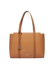 Nine West Torebka C-MARYLAND-LDA8570 Brązowy. Brązowe torebki klasyczne damskie Nine West, z materiału, bez dodatków. Za 249.99 zł.