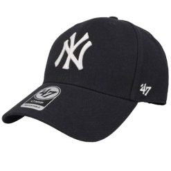 Czapka z daszkiem dla dorosłych 47 MLB New York Yankees MVP Cap. Niebieskie czapki z daszkiem damskie 47 Brand, na lato, bez wzorów, z materiału. Za 99.99 zł.