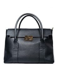 Maison héritage PARIS Skórzana torebka "Elara" w kolorze czarnym - 36 x 26 x 12 cm rozmiar: onesize. Czarne torebki klasyczne damskie maison héritage PARIS, z materiału, przez ramię, bez dodatków. Za 347.99 zł.