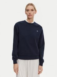 Tommy Hilfiger Bluza WW0WW45980 Granatowy Regular Fit. Niebieskie bluzy damskie Tommy Hilfiger, xl, bez wzorów, z bawełny, bez kaptura. Za 259.99 zł.