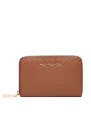 MICHAEL Michael Kors Portfel Jet Set 32F9GJ6D0L Brązowy. Brązowe portfele damskie MICHAEL Michael Kors, bez wzorów, ze skóry. Za 369.99 zł.