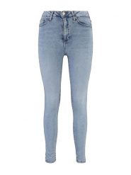 Trendyol Dżinsy - Skinny fit - w kolorze błękitnym rozmiar: 36. Niebieskie jeansy damskie Trendyol, z podwyższonym stanem. Za 70.41 zł.