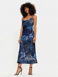 Guess Sukienka koktajlowa W3GK85 WD8G2 Kolorowy Regular Fit. Sukienki damskie Guess, z aplikacjami, z syntetyku, wizytowe, bez ramiączek. Za 359.99 zł.