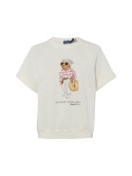 Polo Ralph Lauren Bluza Kobiety Bawełna biały, S. Białe bluzy damskie Polo Ralph Lauren, s, bez wzorów, z bawełny, bez kaptura. Za 949.95 zł.