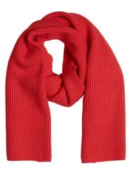 MOSS COPENHAGEN Szal "Rachelle" w kolorze czerwonym rozmiar: onesize. Czerwone szaliki damskie Moss Copenhagen, bez wzorów, z materiału. Za 82.99 zł.