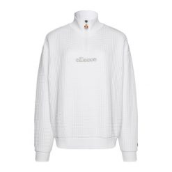 Bluza damska Ellesse Polar Catic 1/2 Zip Track. Białe bluzy damskie Ellesse, xs, bez wzorów, z polaru, bez kaptura. Za 149.99 zł.