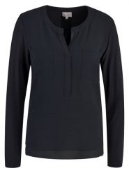 Milano Italy Bluzka w kolorze czarnym rozmiar: XS. Czarne bluzki damskie Milano Italy, xs, bez wzorów, z wiskozy, bez kołnierzyka, bez ramiączek. Za 126.99 zł.