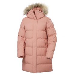 Parka damska z kapturem Helly Hansen Blossom. Czerwone parki damskie Helly Hansen, na zimę, l, z futra, z kapturem. Za 925.35 zł.