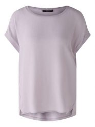 Oui Koszulka w kolorze fioletowym rozmiar: 36. Różowe koszulki damskie Oui, bez wzorów, z wiskozy, bez kołnierzyka, bez ramiączek. Za 82.99 zł.