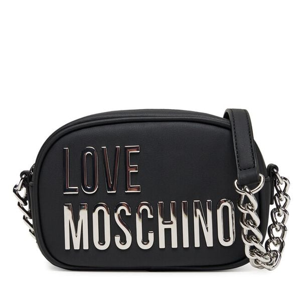 Torebka LOVE MOSCHINO. Czarne listonoszki damskie Love Moschino, bez wzorów, bez dodatków. Za 449.99 zł.
